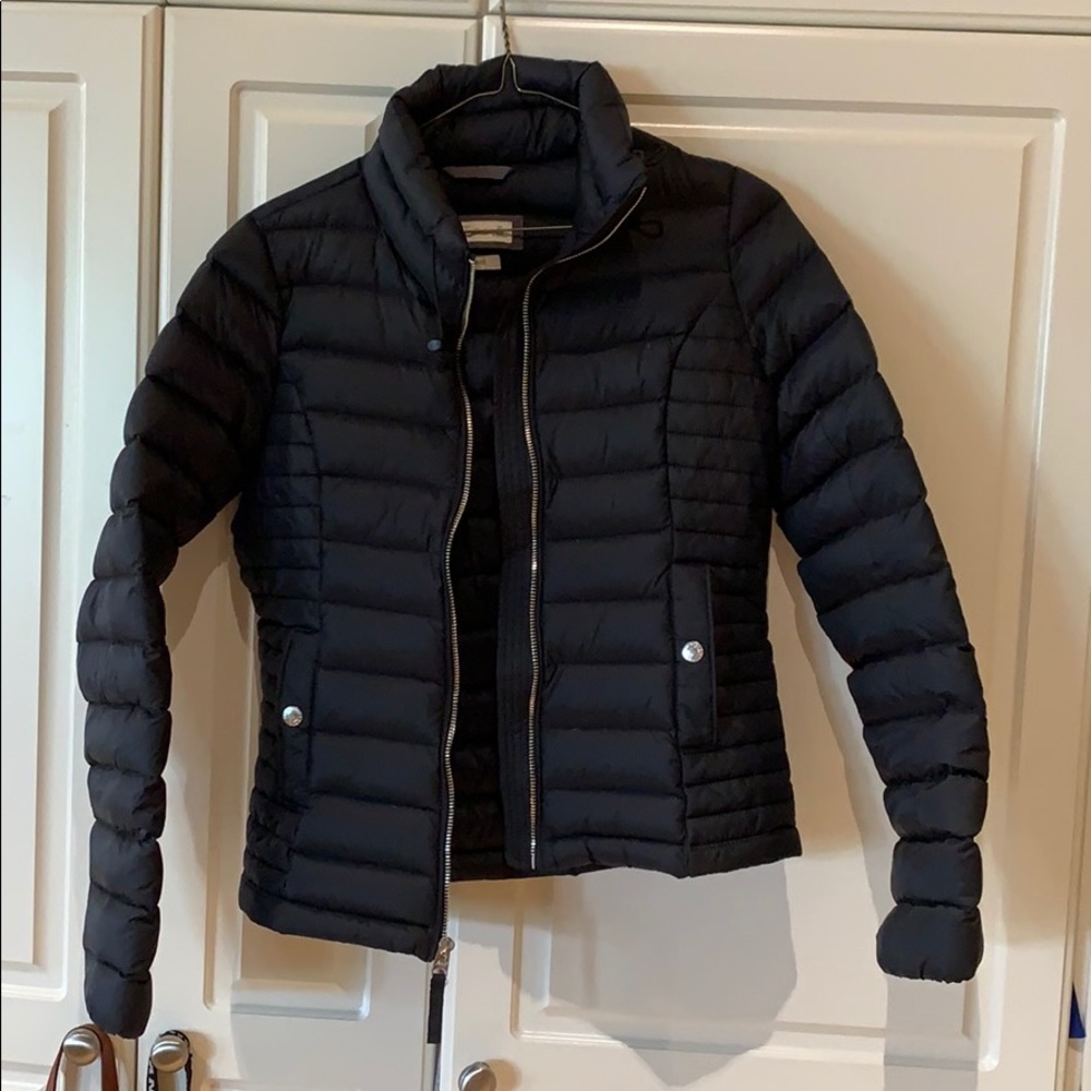 Abercrombie and Fitch Black Down Jacket